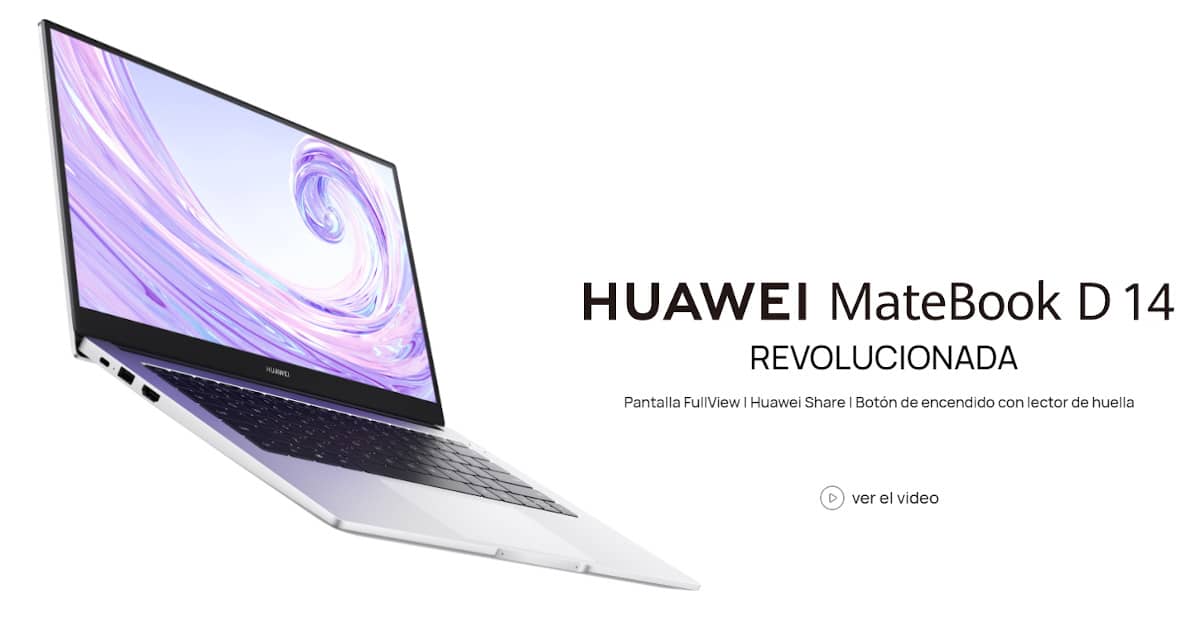 Laptop Huawei Matebook D 14