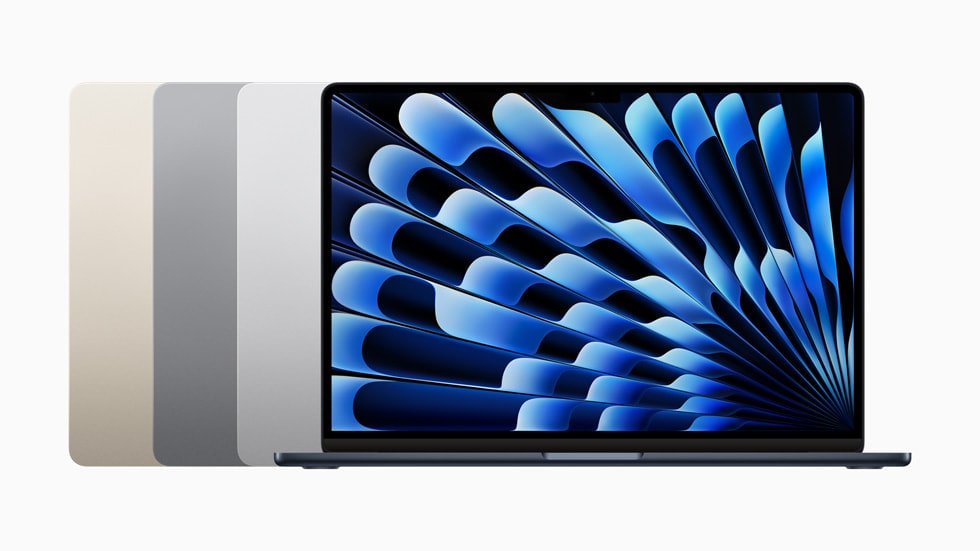 Apple Macbook Air 15 Colors