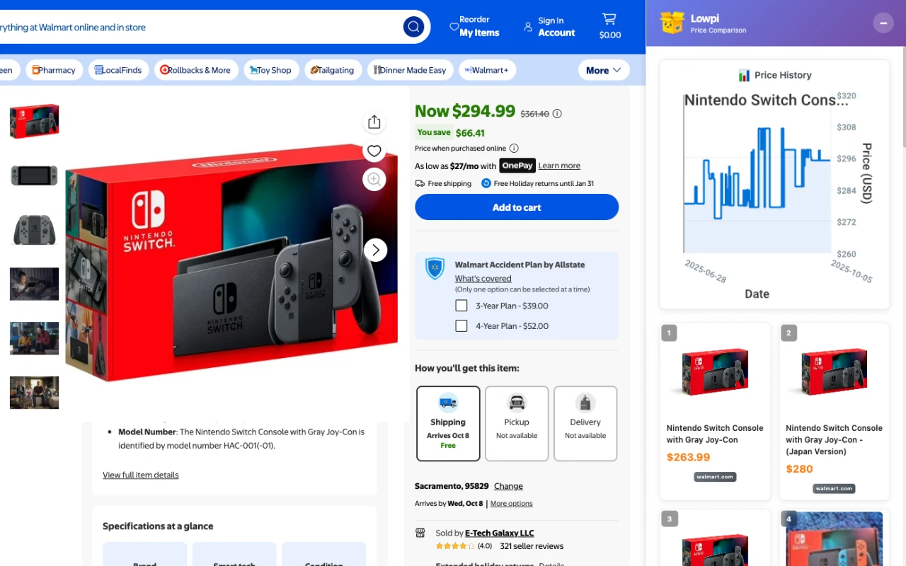 Install Lowpi extension for Chrome